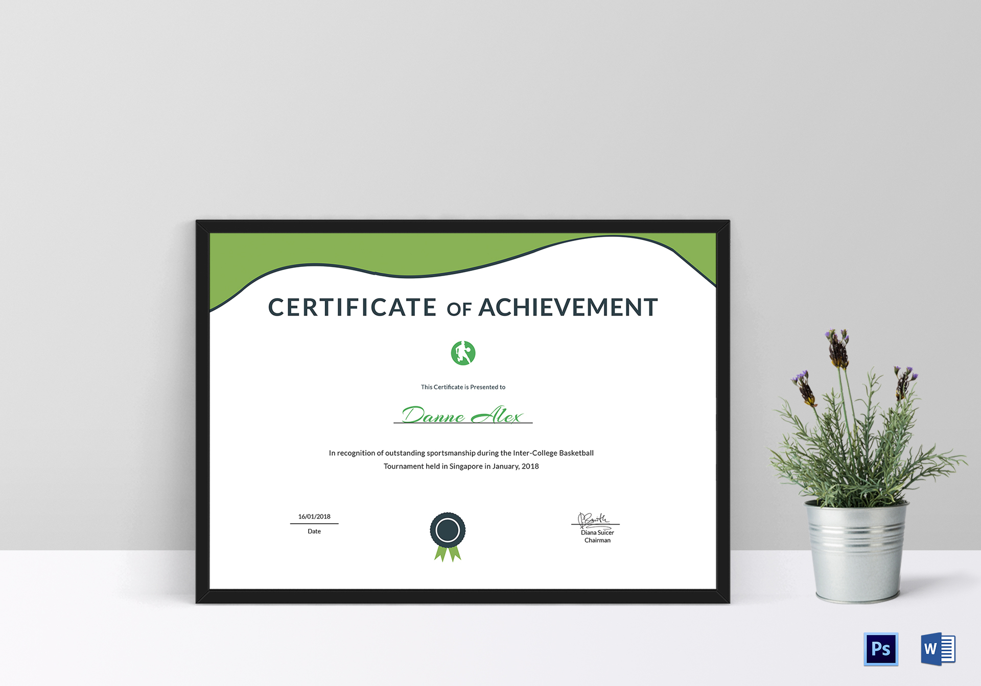 Sportsmanship Achievement Certificate Design Template In PSD Word sportsmanship-achievement-certificate-design-template-in-psd-word