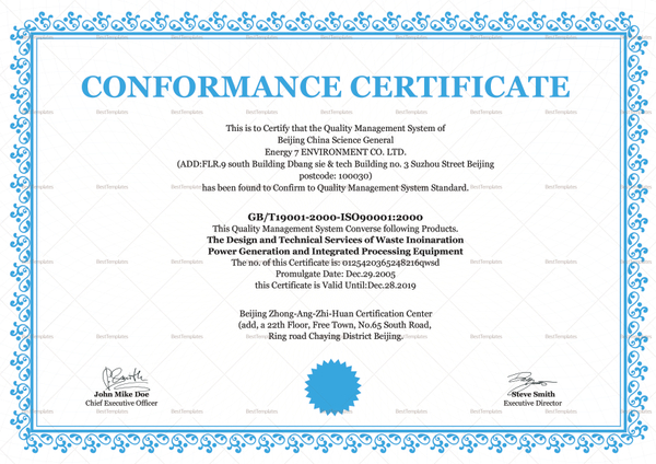 General Certificate Design Template In Psd, Word