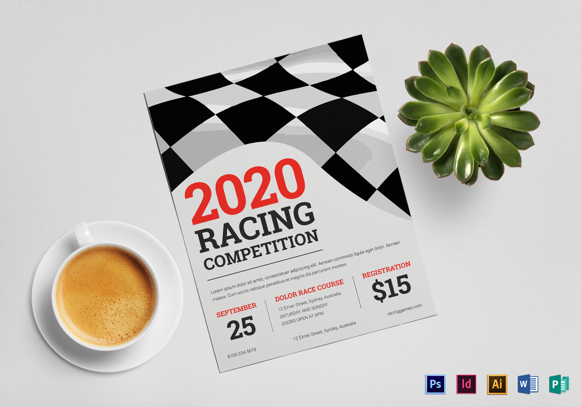 Car Racing Flyer 