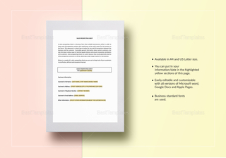Prospecting Sheet Template in Word, Google Docs, Apple Pages
