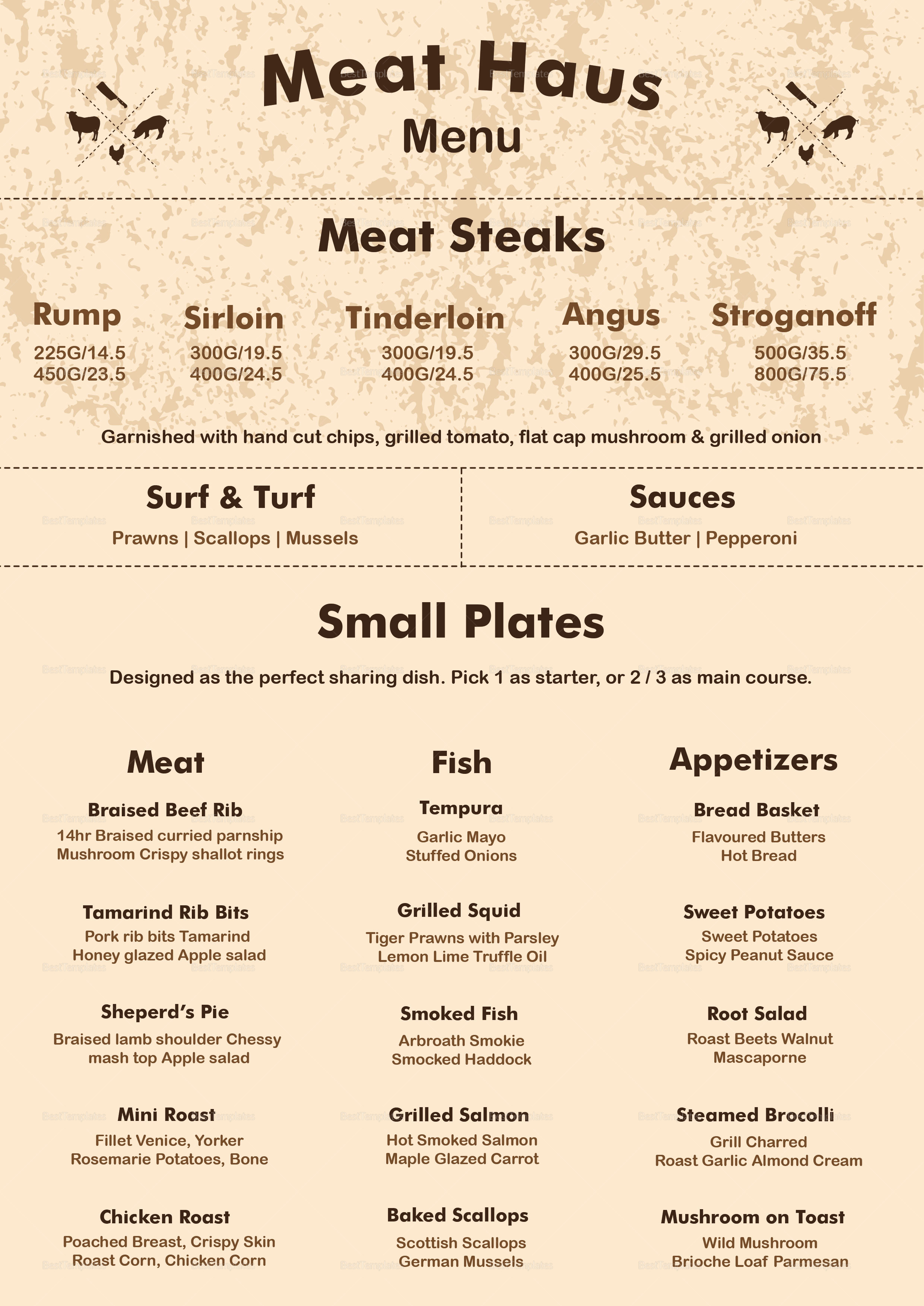 Meat Counter Menu at Elsie Rosenthal blog