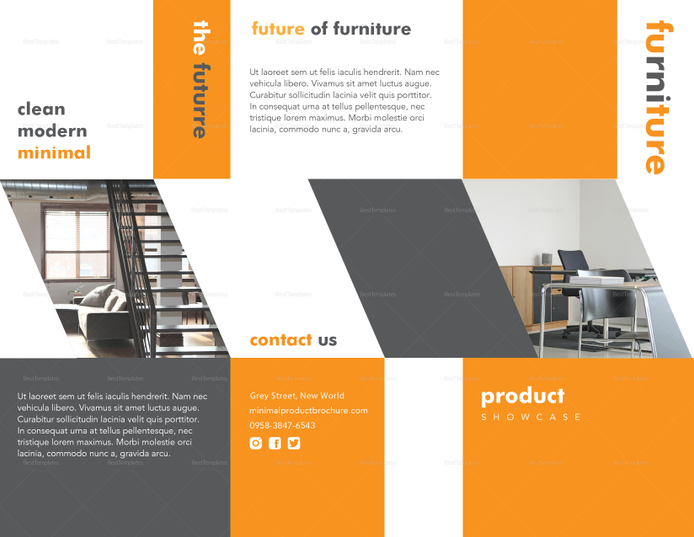 Product Brochure Template Free
