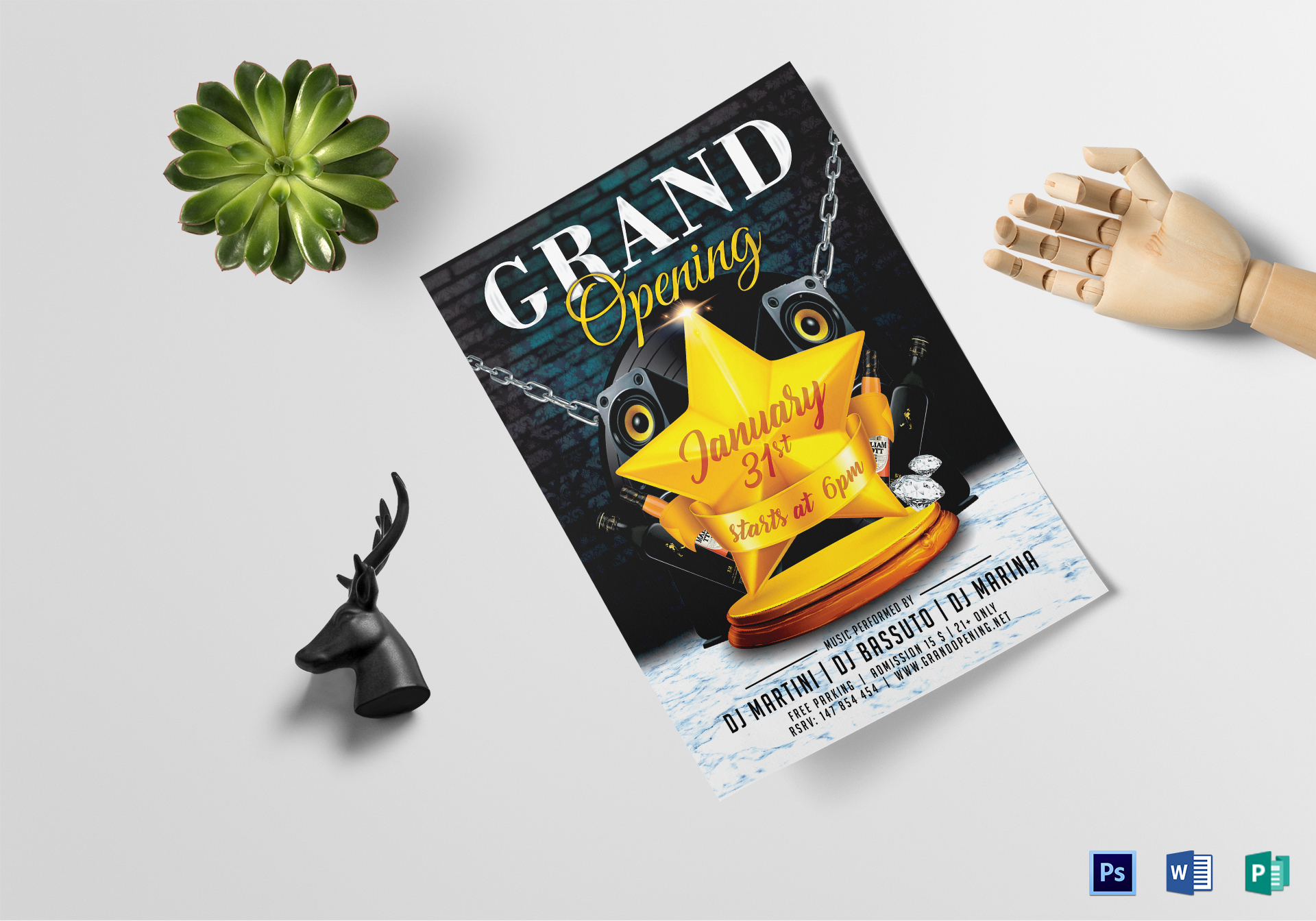 41+ Grand Opening Flyer Template - Free PSD, AI, Vector ... Grand opening program template