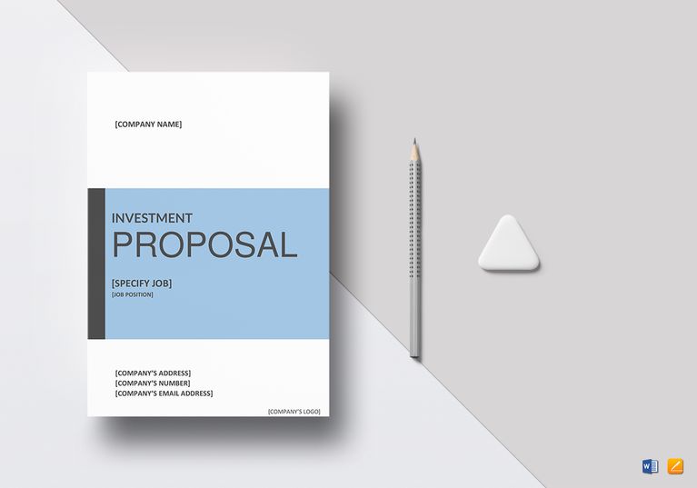 Sample Investment Proposal Template in Word, Google Docs, Apple Pages