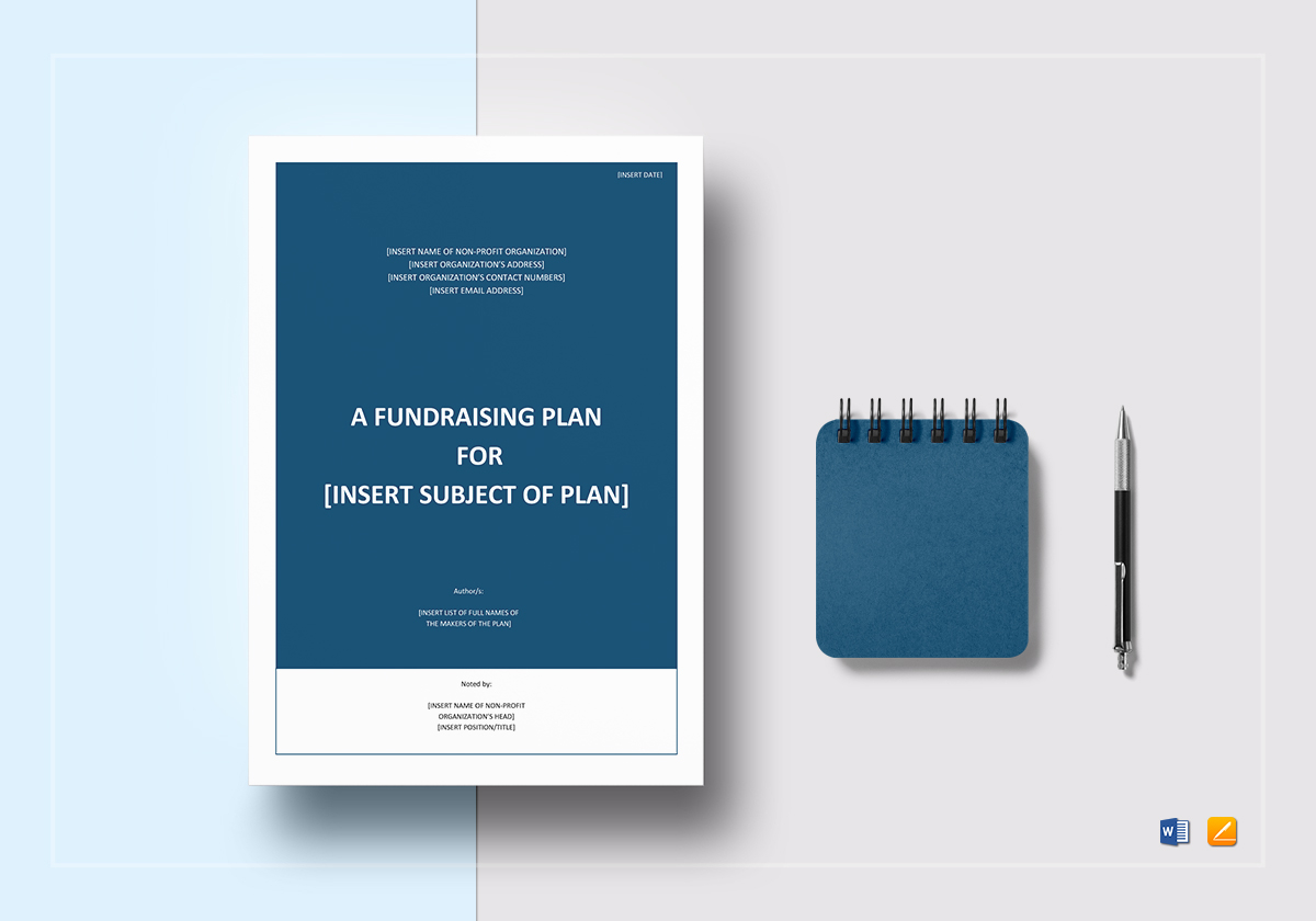 Sample Fundraising Plan Template