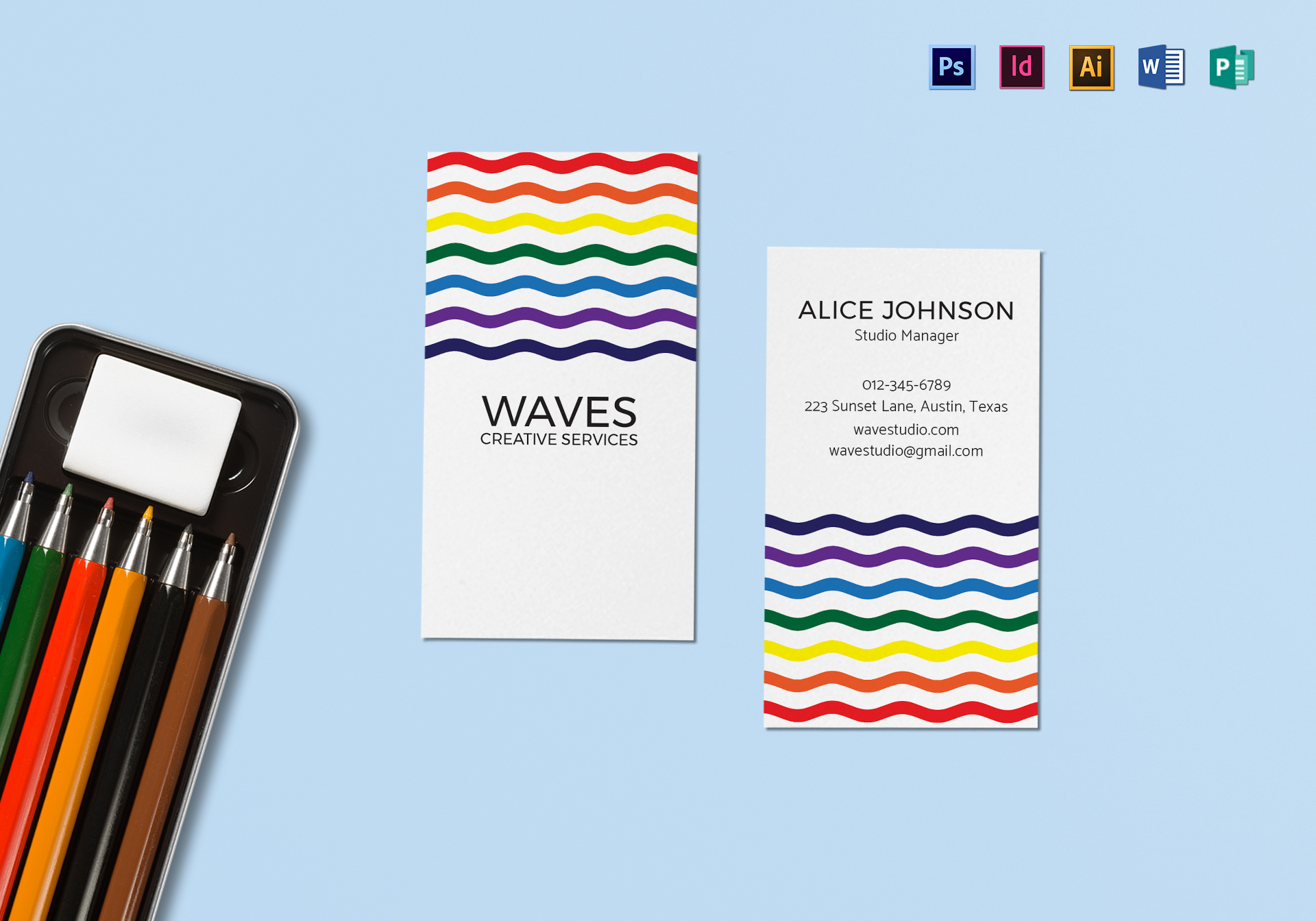 Simple Creative Business Card Template