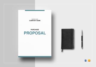 Purchase Proposal Template in Word, Google Docs, Apple Pages