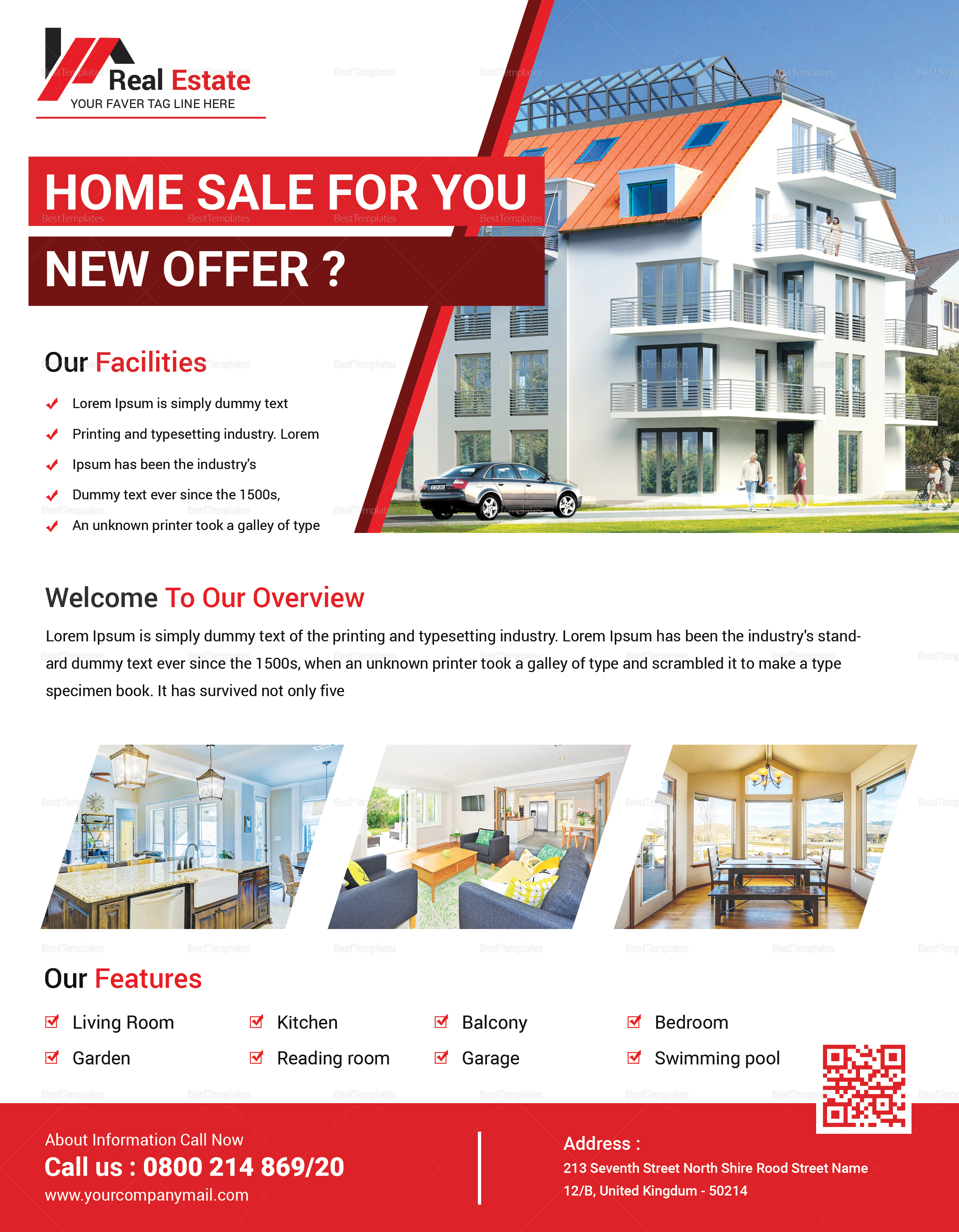 free microsoft word real estate flyer template