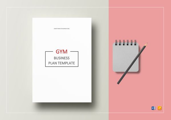 Gym Business Plan Template in Word, Google Docs, Apple Pages