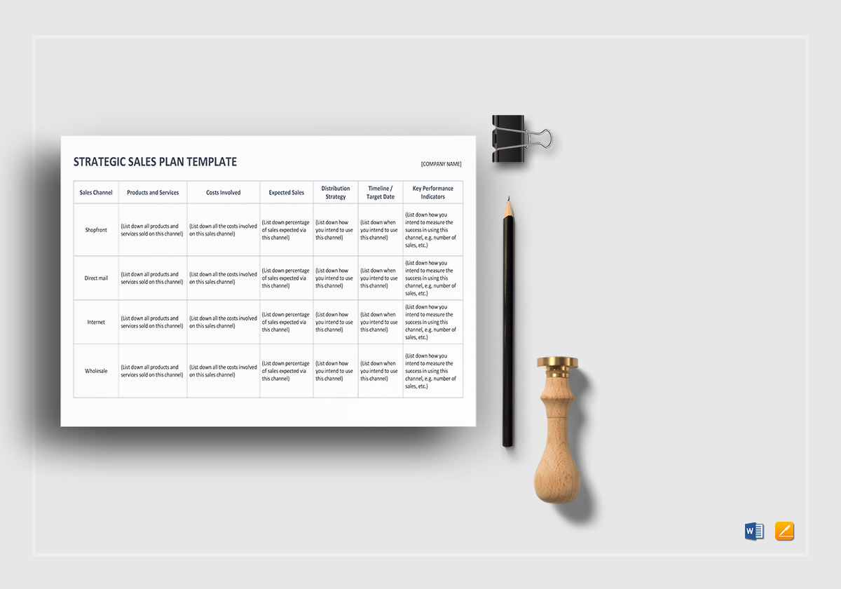 proven sales plan template| bestTemplate