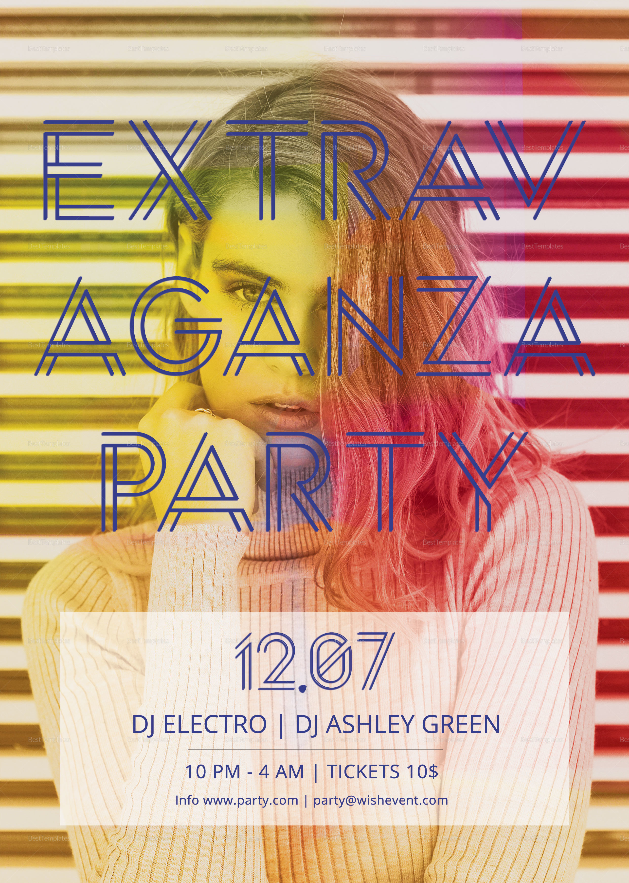 Extravaganza Party Flyer Template