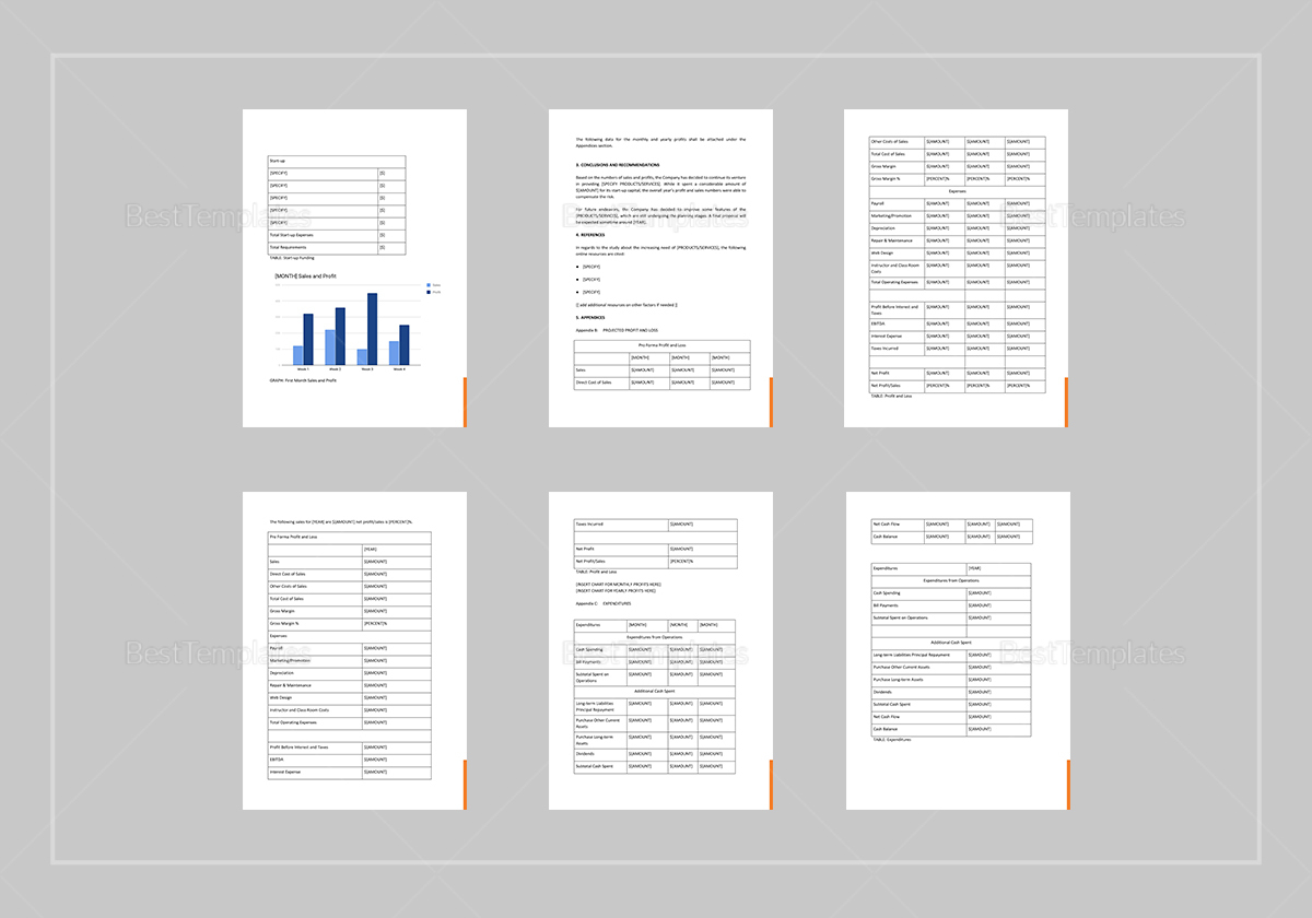 Annual Business Report Template in Word, Google Docs, Apple Pages Throughout Quarterly Report Template Small Business