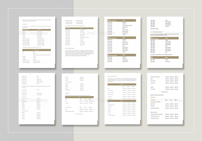 Travel Expense Report Template in Word, Google Docs, Apple Pages