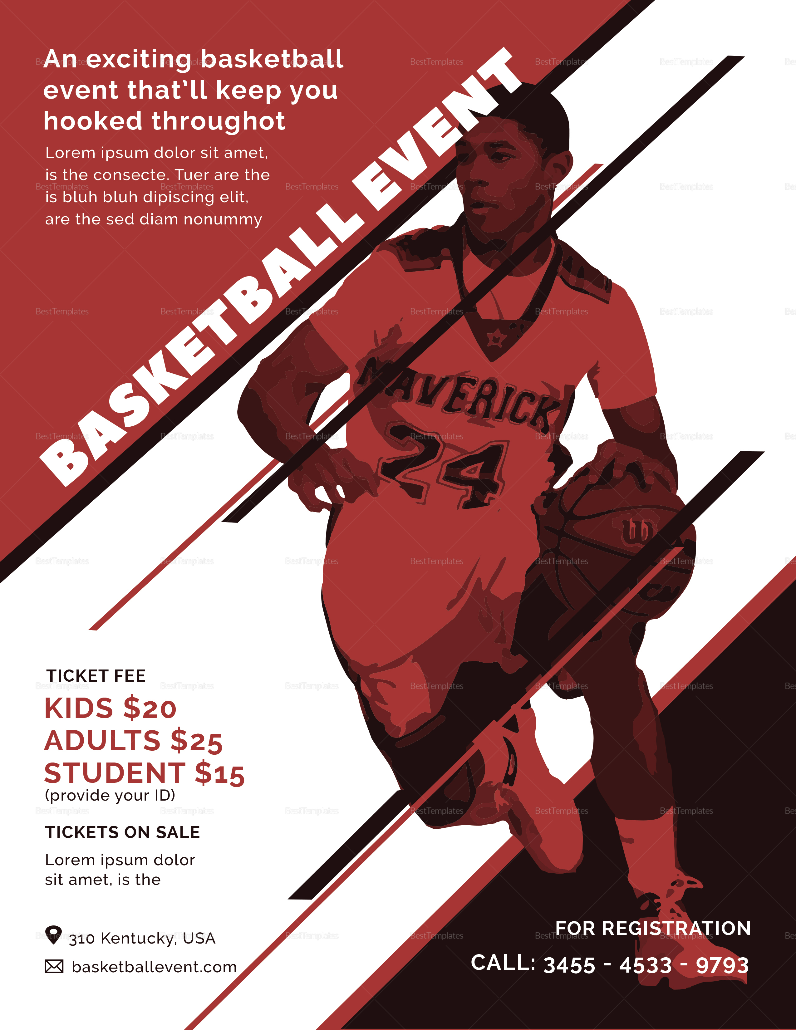 Basketball Event Flyer