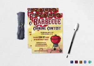 bbq flyer template