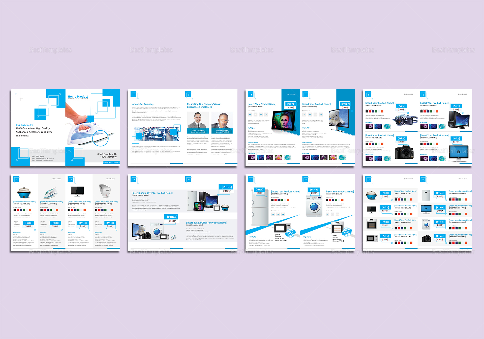 Product Catalogue Template Free Download