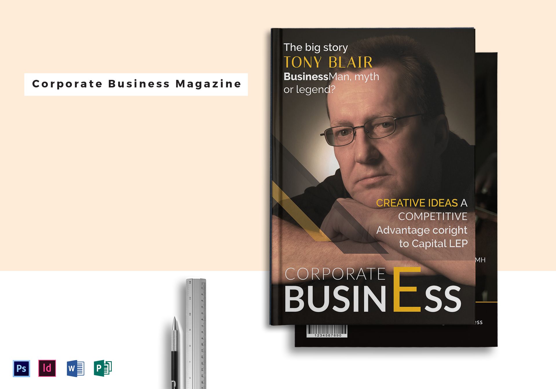 Corporate Business Magazine Template