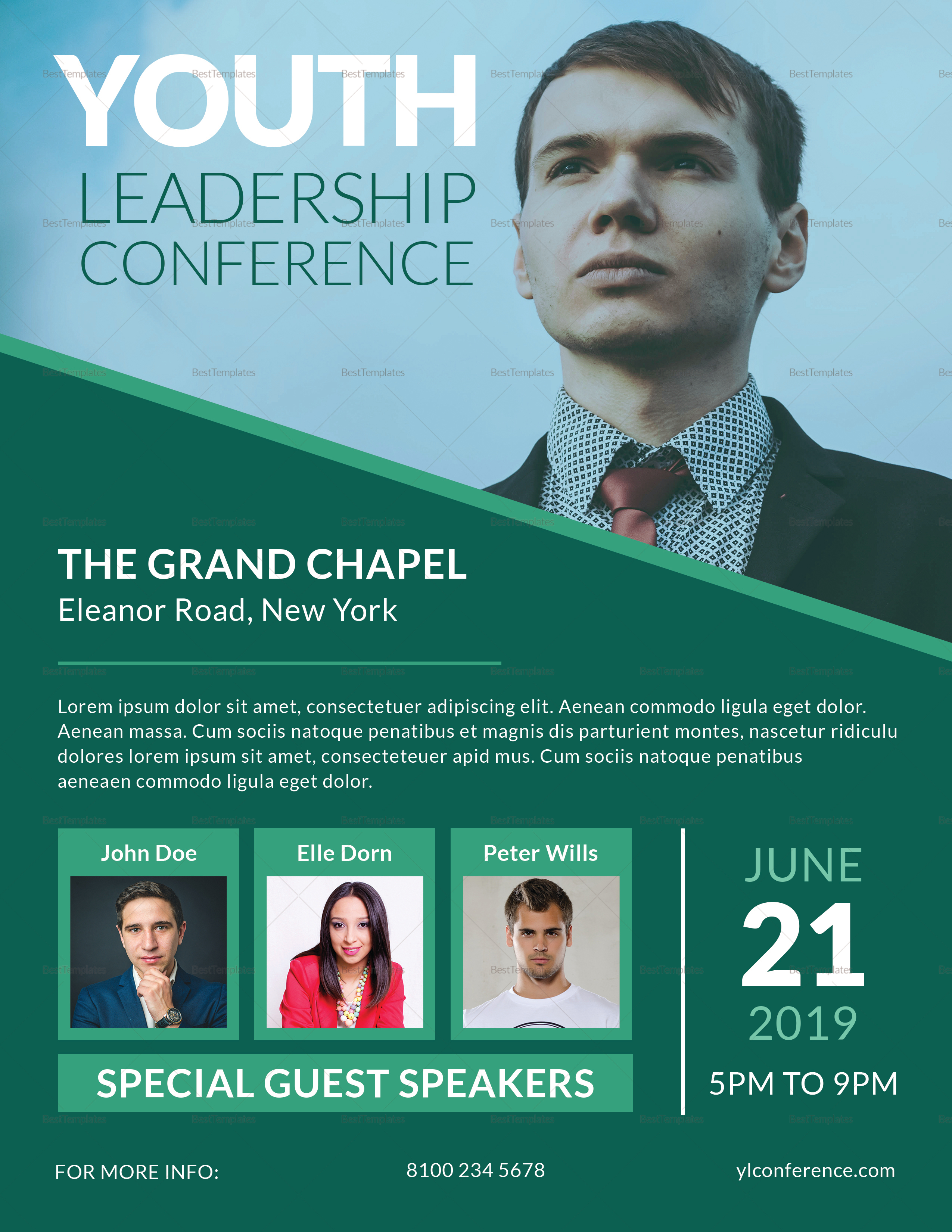 Youth Leadership Conference Flyer