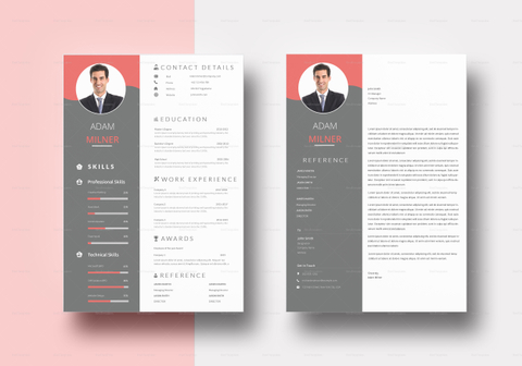 Professional BPO Resume Design Template in PSD, Word, Publisher ...