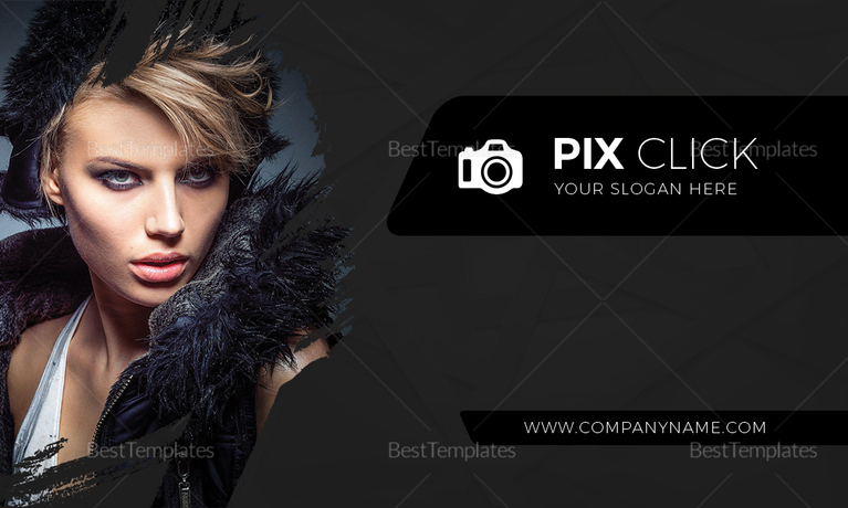 Photographer Business Card Design Template in PSD, Word, Publisher