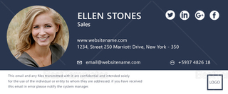 Sales Email Signature Design Template in PSD, HTML