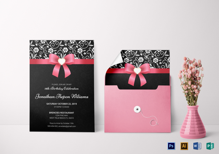 classic-debut-invitation-card-design-template-in-word-psd-publisher
