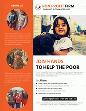 Church Fundraiser Flyer Design Template in Word, PSD, Illustrator ...