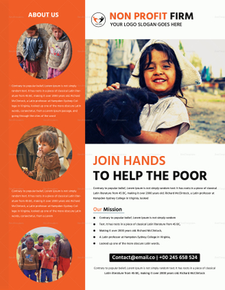 Church Fundraiser Flyer Design Template in Word, PSD, Illustrator ...