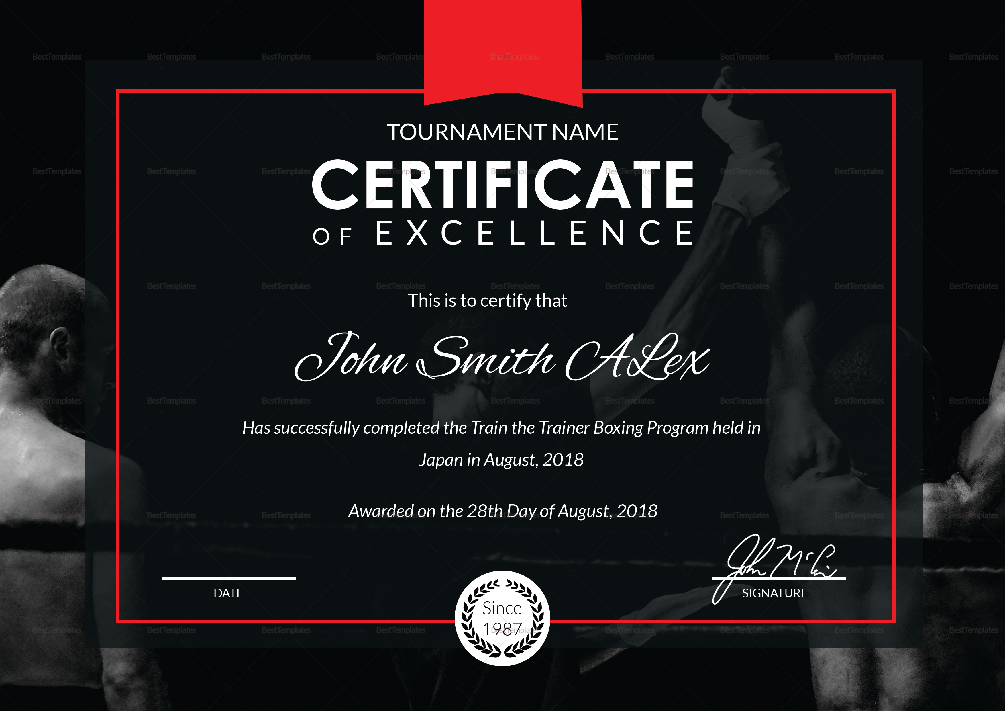 boxing trainer certification