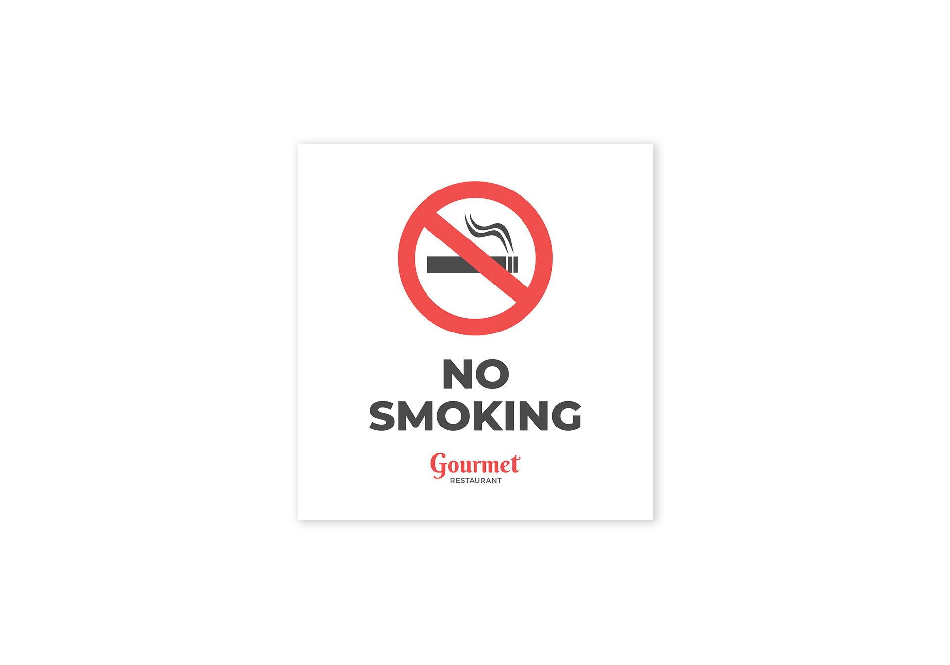 restaurant no smoking sign template in psd word publisher no smoking sign template