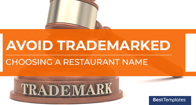 Avoid Trademarked Restaurant Names