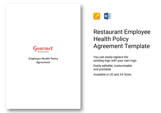 Employee Health Policy Agreement