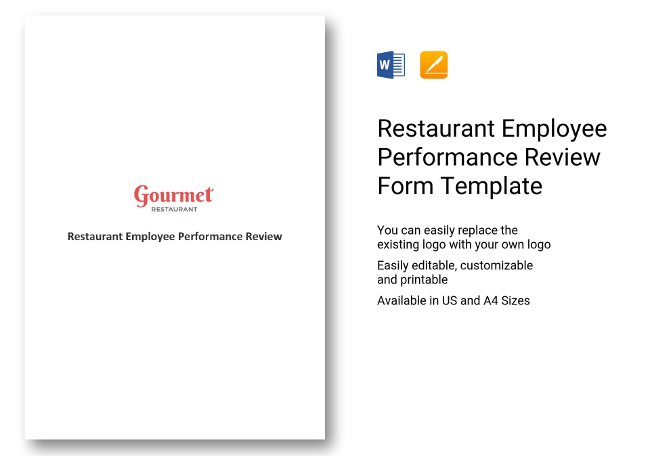 Employee Performance Review Form