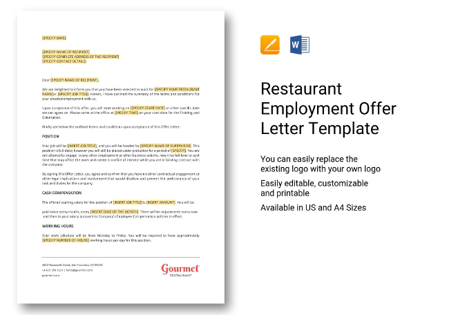 Employment Offer Letter