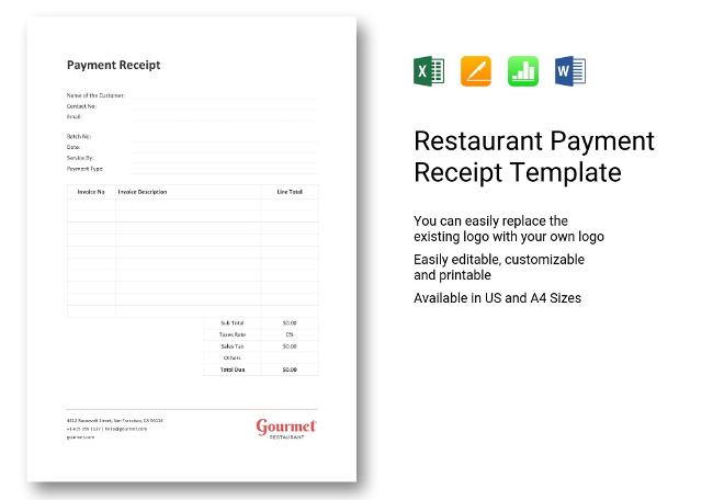 Payment Receipt