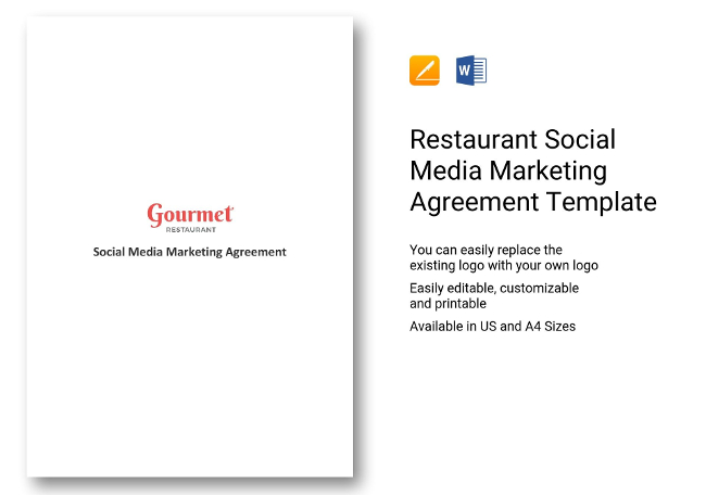 Social Media Marketing Agreement