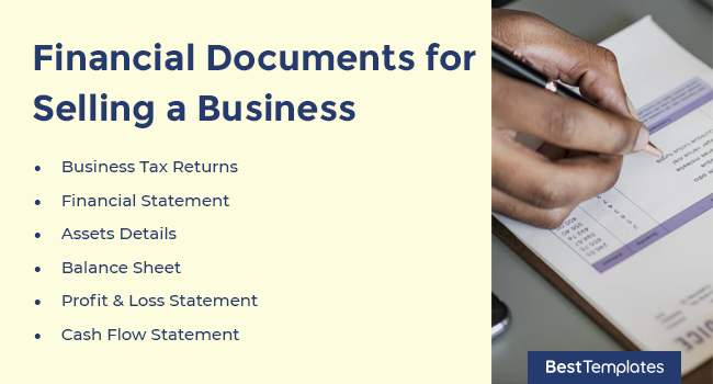 Financial Documents for Selling a Business