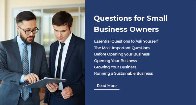 Questions For Small Business Owners Best Templates