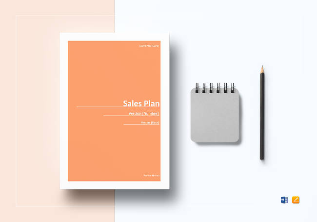 Sales Plan Template