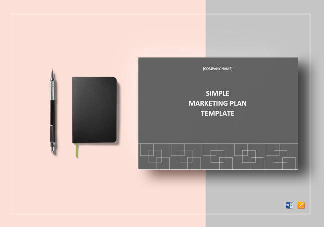 Simple Marketing Plan Template