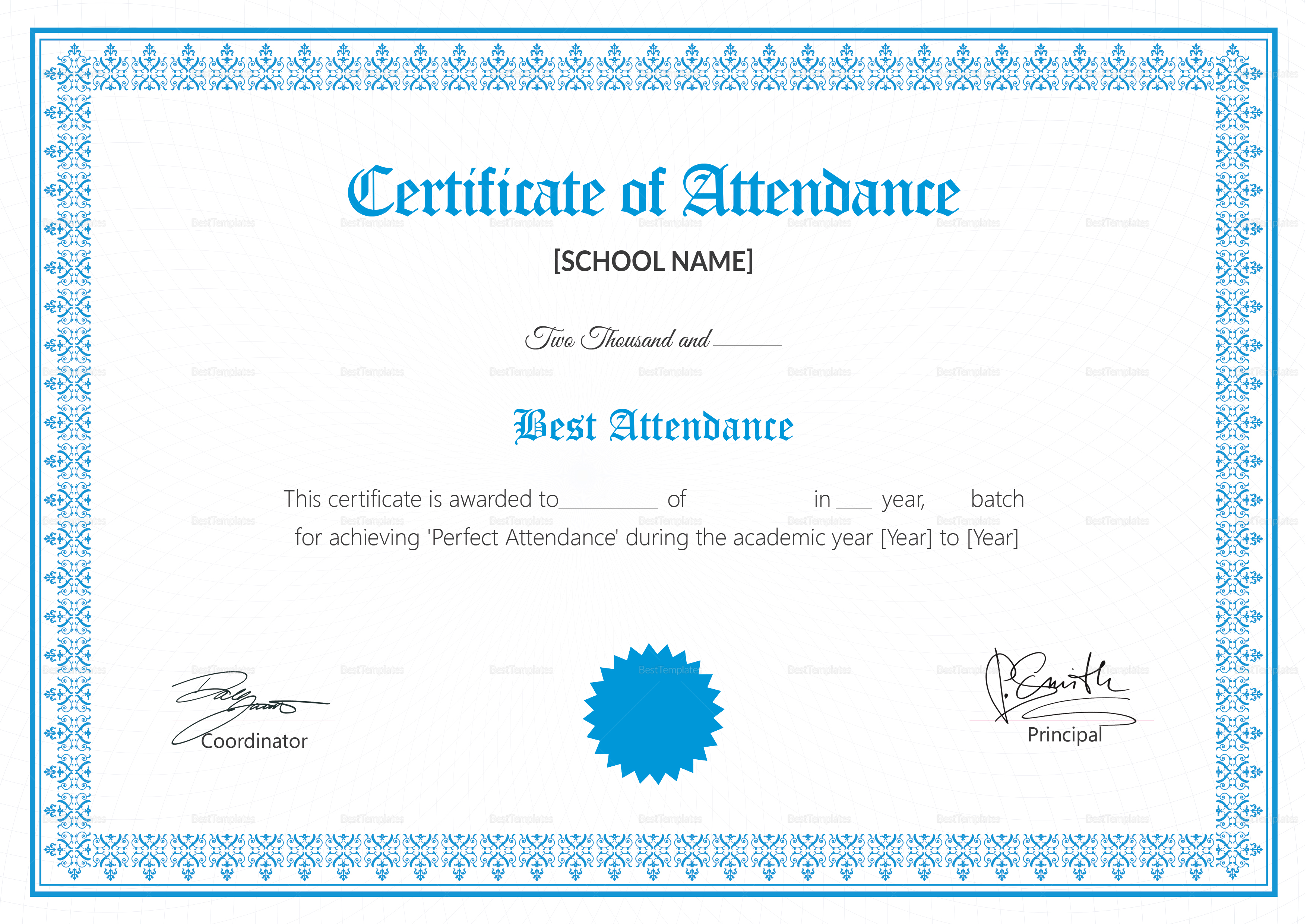 attendance-certificate