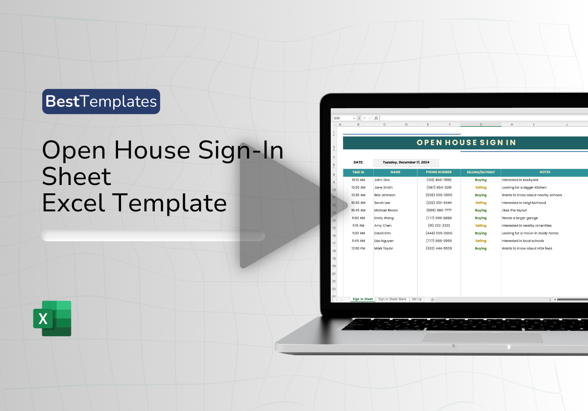 Open House Registration Form 2 Free Templates In Pdf Word Excel